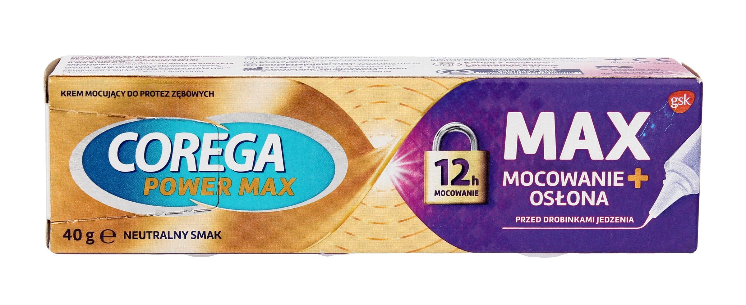 GSK Corega Denture Adhesive Cream - Max Protection 40g | Vaistine1.lt | WestPharmacy.eu