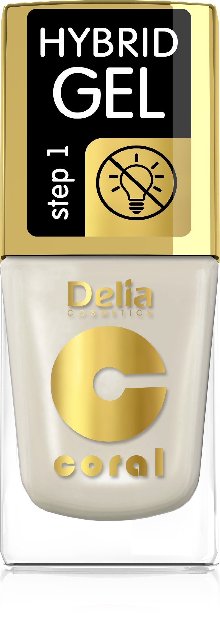 Delia Cosmetics Coral Hybrid Gel Nail Polish No. 65 11ml | Vaistine1.lt | WestPharmacy.eu