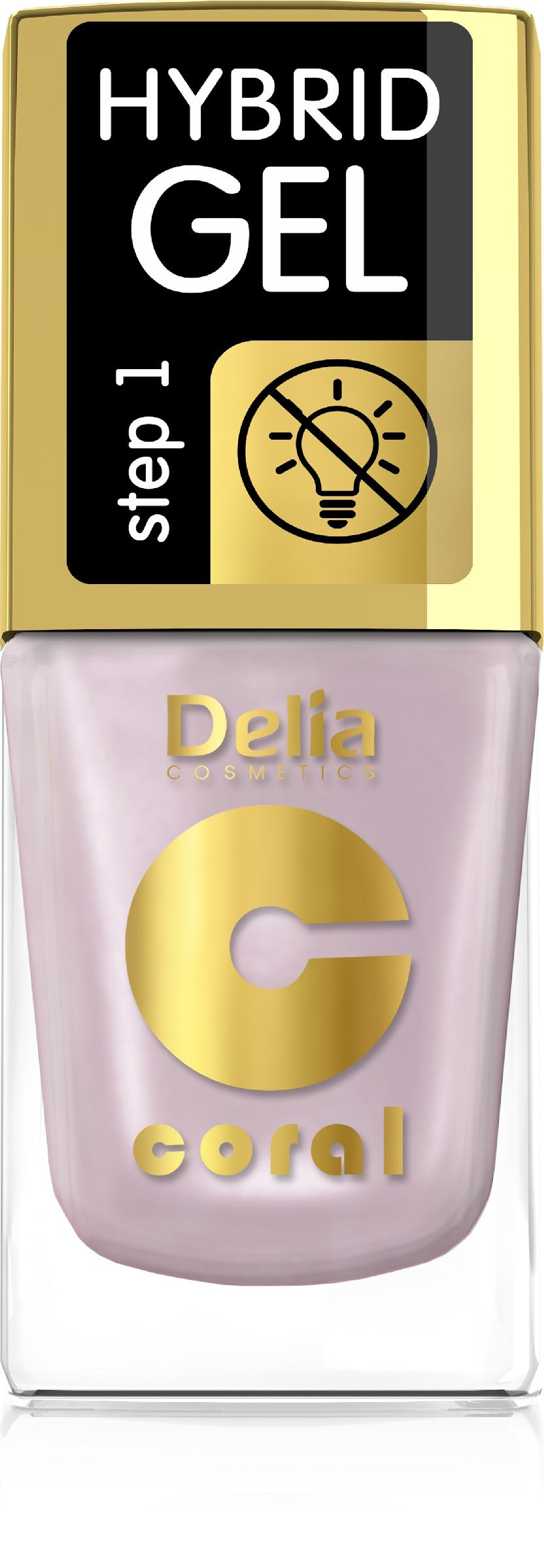 Delia Cosmetics Coral Hybrid Gel Nail Polish No. 66 11ml | Vaistine1.lt | WestPharmacy.eu