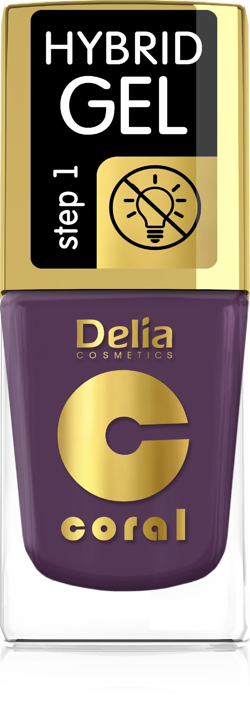 Delia Cosmetics Coral Hybrid Gel Nail Polish No. 80 11ml | Vaistine1.lt | WestPharmacy.eu