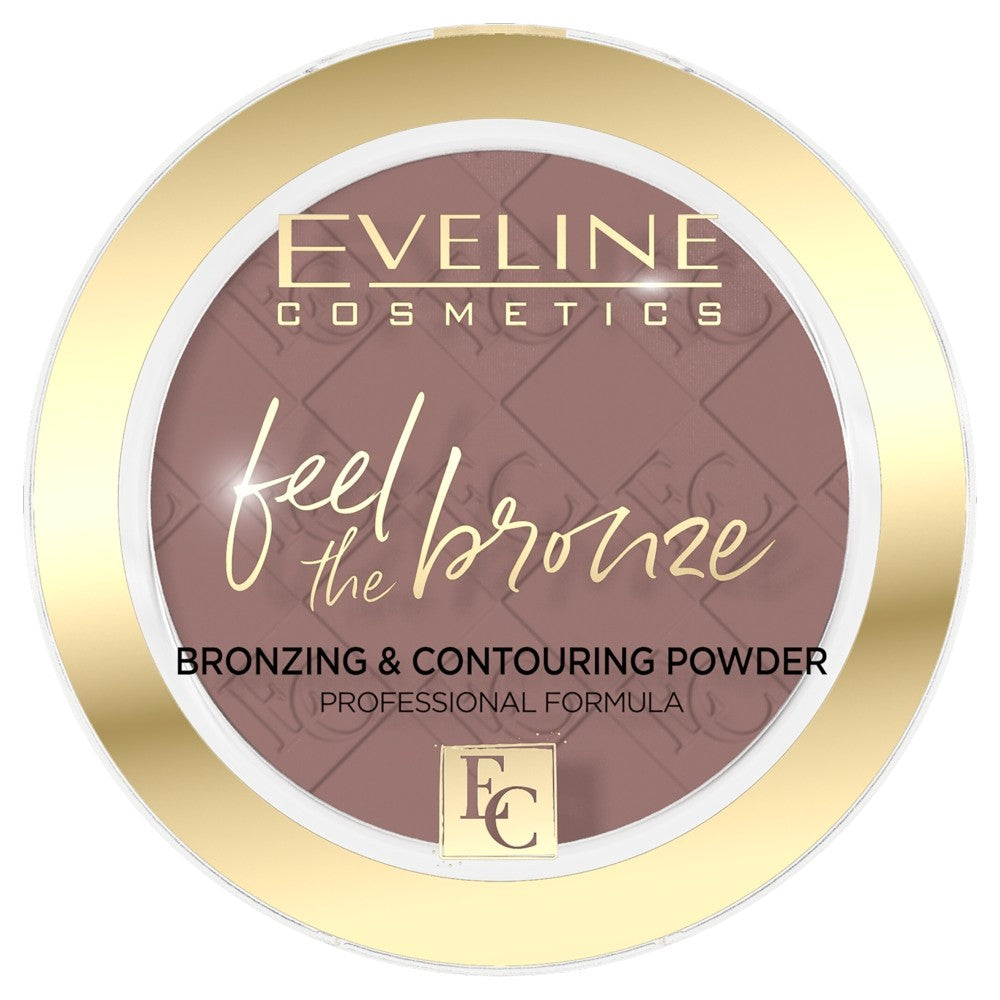 Eveline Feel The Bronze Bronzing-Contouring Powder No. 02 Chocolate Cake 4g | Vaistine1.lt | WestPharmacy.eu
