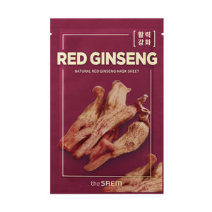The SAEM Natural Mask Sheet Fabric mask - Red Ginseng 21ml | Vaistine1.lt | WestPharmacy.eu