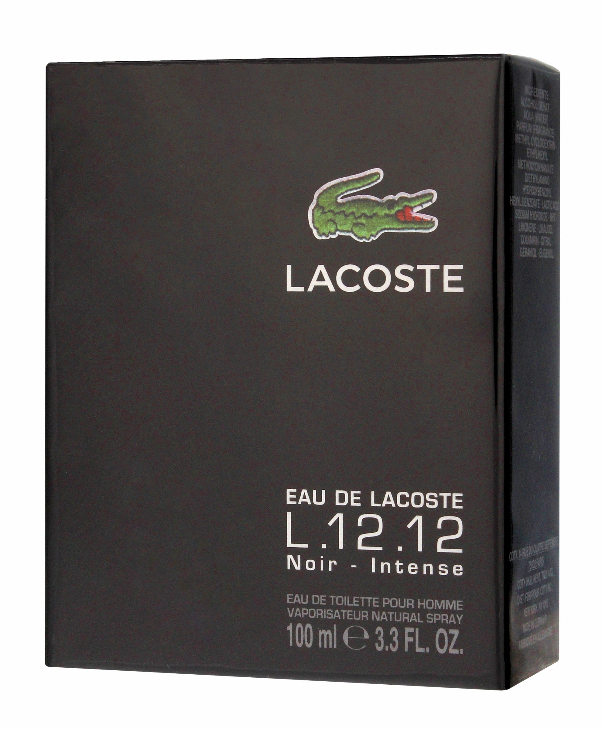 LACOSTE L.12.12 EDT 100ML NOIR | Vaistine1.lt | WestPharmacy.eu