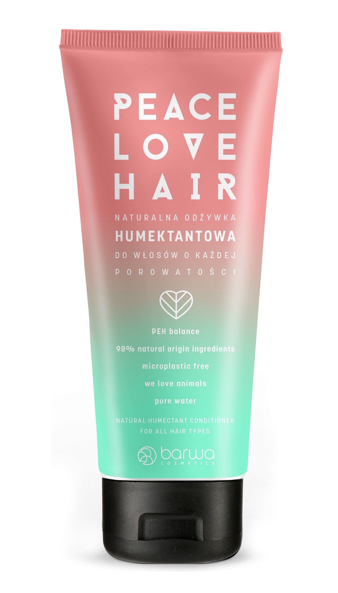 BARWA Peace Love Hair Humectant Conditioner for Hair of Any Porosity 180ml | Vaistine1.lt | WestPharmacy.eu