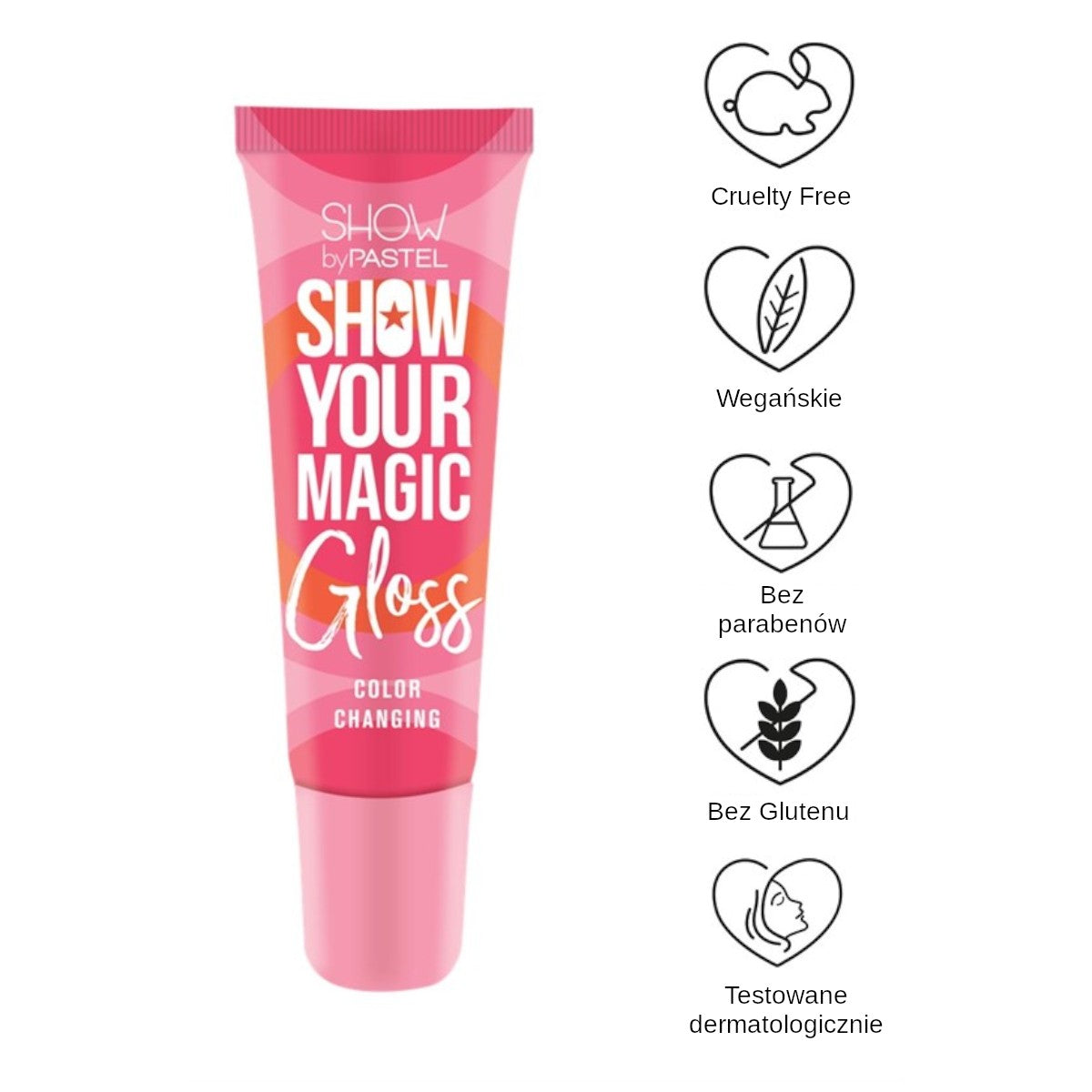 PASTEL Show by Pastel Lip Gloss that changes color - Magic Gloss 7ml | Vaistine1.lt | WestPharmacy.eu