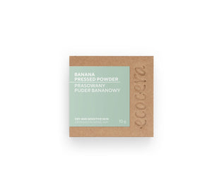 ECOCERA Natural Choice Pressed Banana Powder for dry and sensitive skin 10g | Vaistine1.lt | WestPharmacy.eu