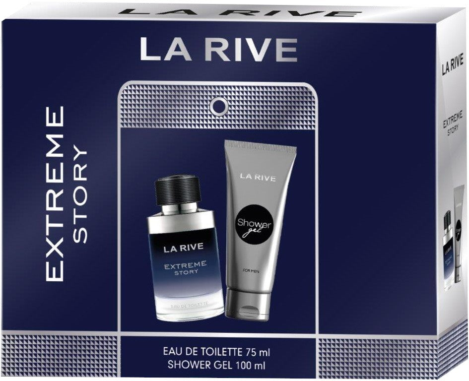 La Rive for Men Extreme Story gift set (eau de toilette 75ml + shower gel 100ml) | Vaistine1.lt | WestPharmacy.eu