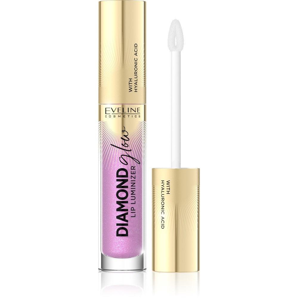 Eveline Diamond Glow Lip Luminizer Lip gloss with hyaluronic acid no. 10 4.5ml | Vaistine1.lt | WestPharmacy.eu