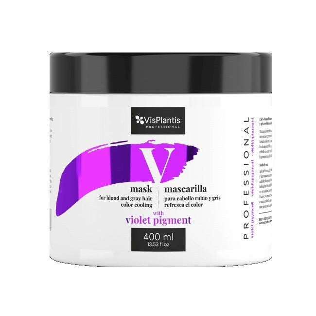 Vis Plantis Professional Hair Mask for blonde and gray hair color cooling - Color Pigment 400ml | Vaistine1.lt | WestPharmacy.eu