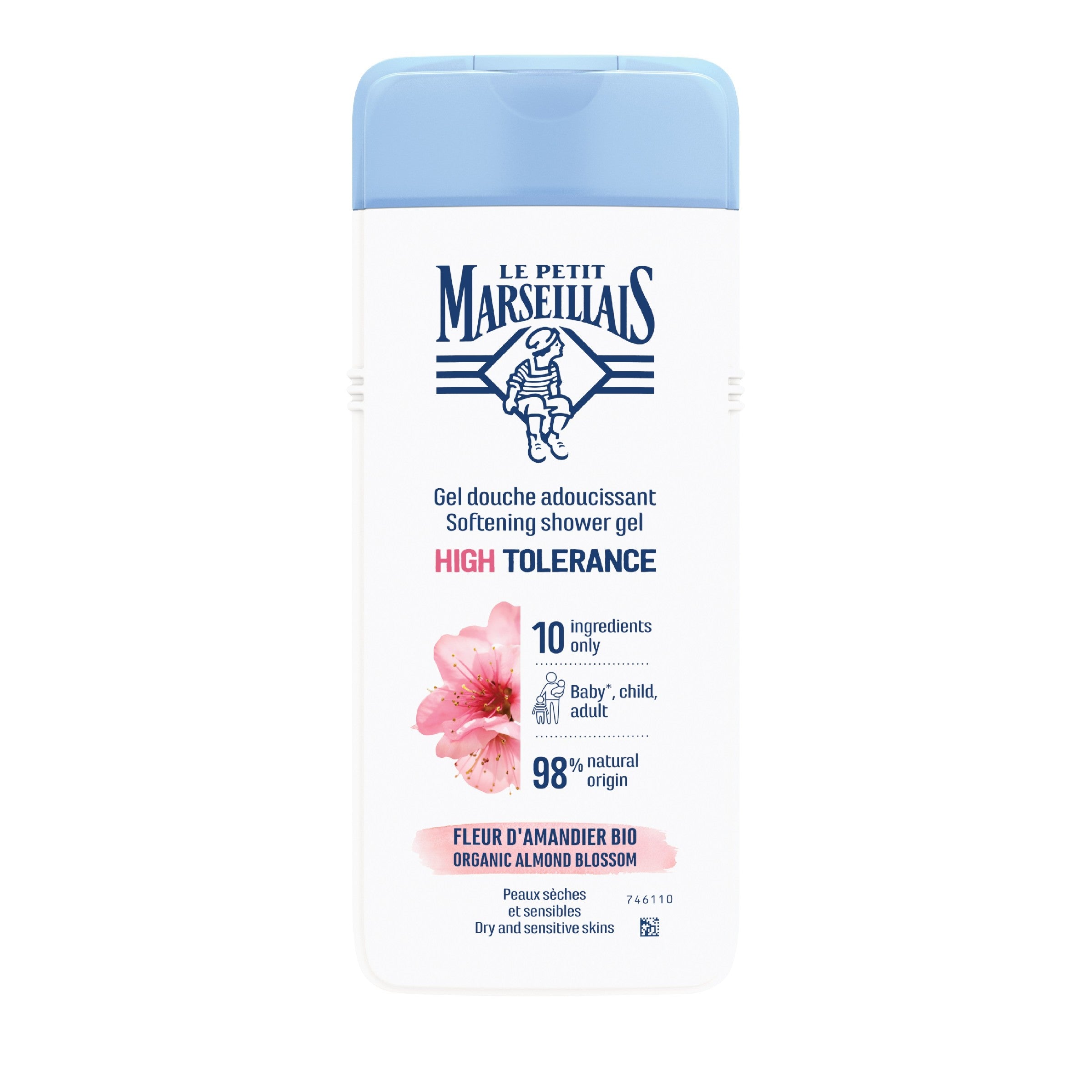 Le Petit Marseillais Shower Gel High Tolerance - Bio Organic Almond Blossom 400ml | Vaistine1.lt | WestPharmacy.eu
