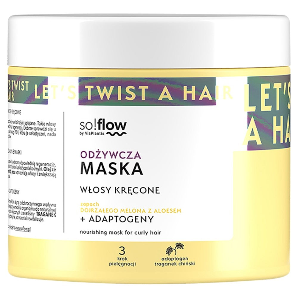 Vis Plantis So!Flow Nourishing Mask - for curly hair 400ml | Vaistine1.lt | WestPharmacy.eu