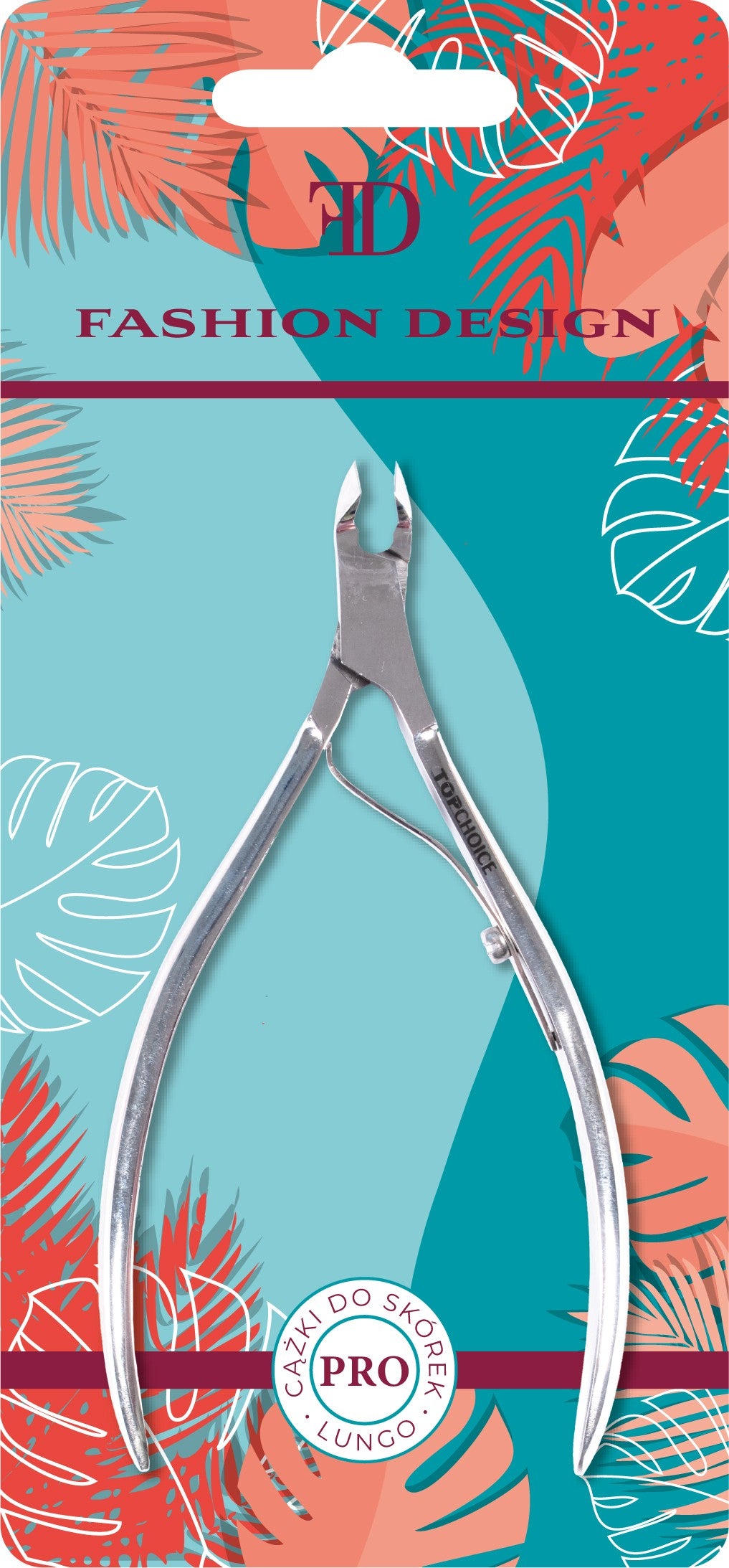 Top Choice Fashion Design Pro Lungo Cuticle Nippers - 5mm (77814) 1pc | Vaistine1.lt | WestPharmacy.eu