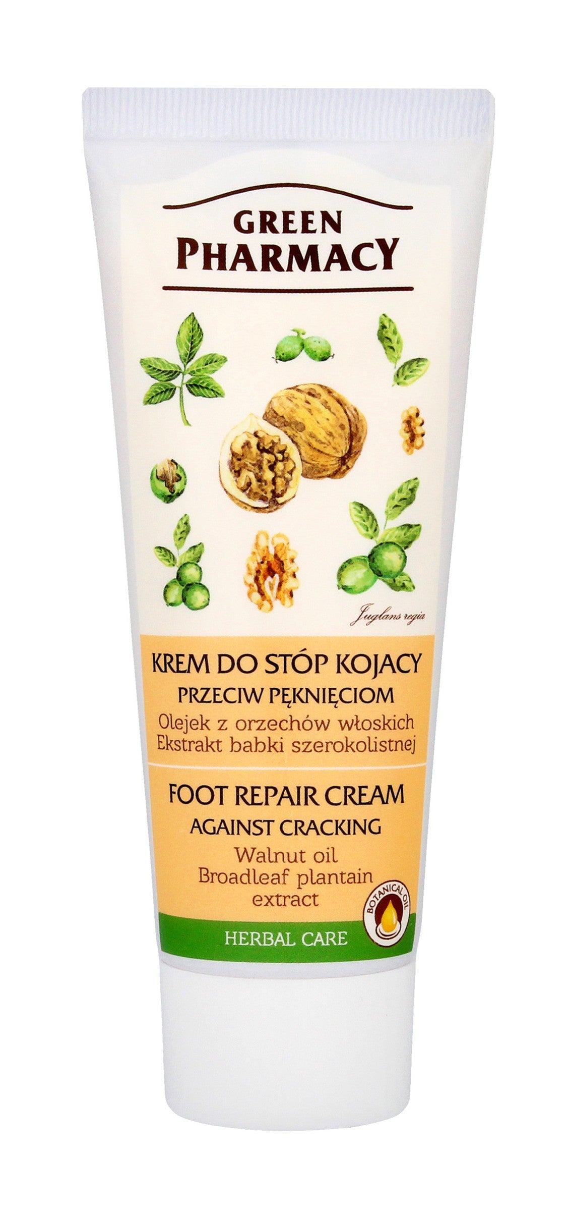 Green Pharmacy Soothing foot cream - against cracks 75ml | Vaistine1.lt | WestPharmacy.eu