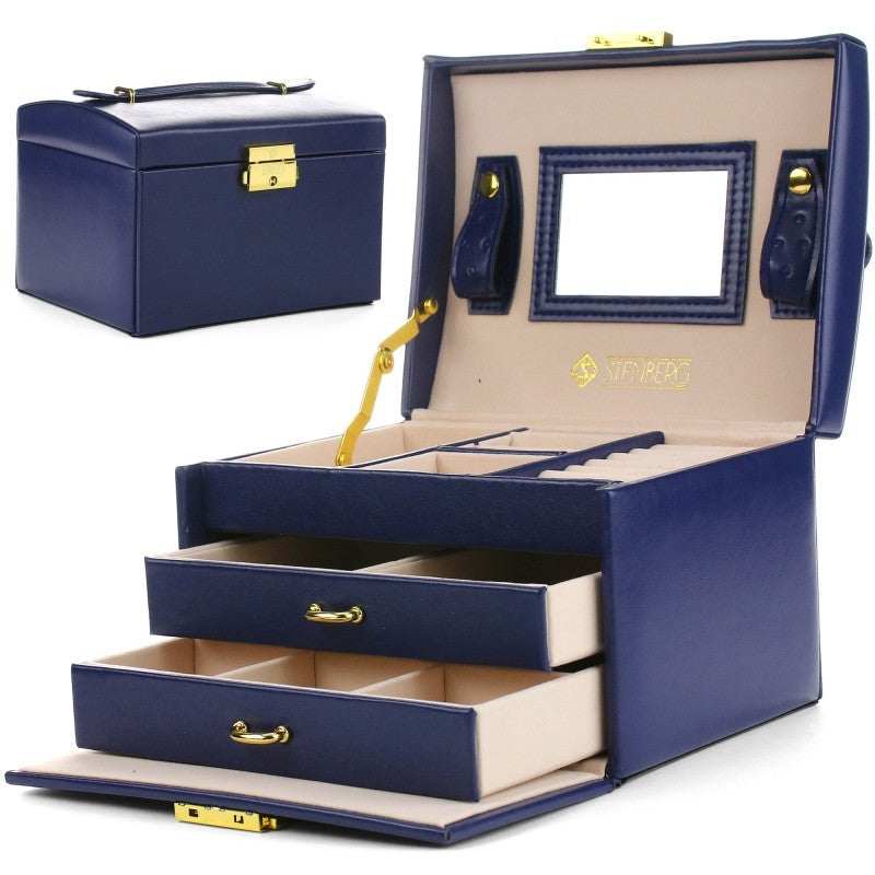 Jewelry box, navy blue chest STENBERG PD49GRAN | Vaistine1.lt | WestPharmacy.eu