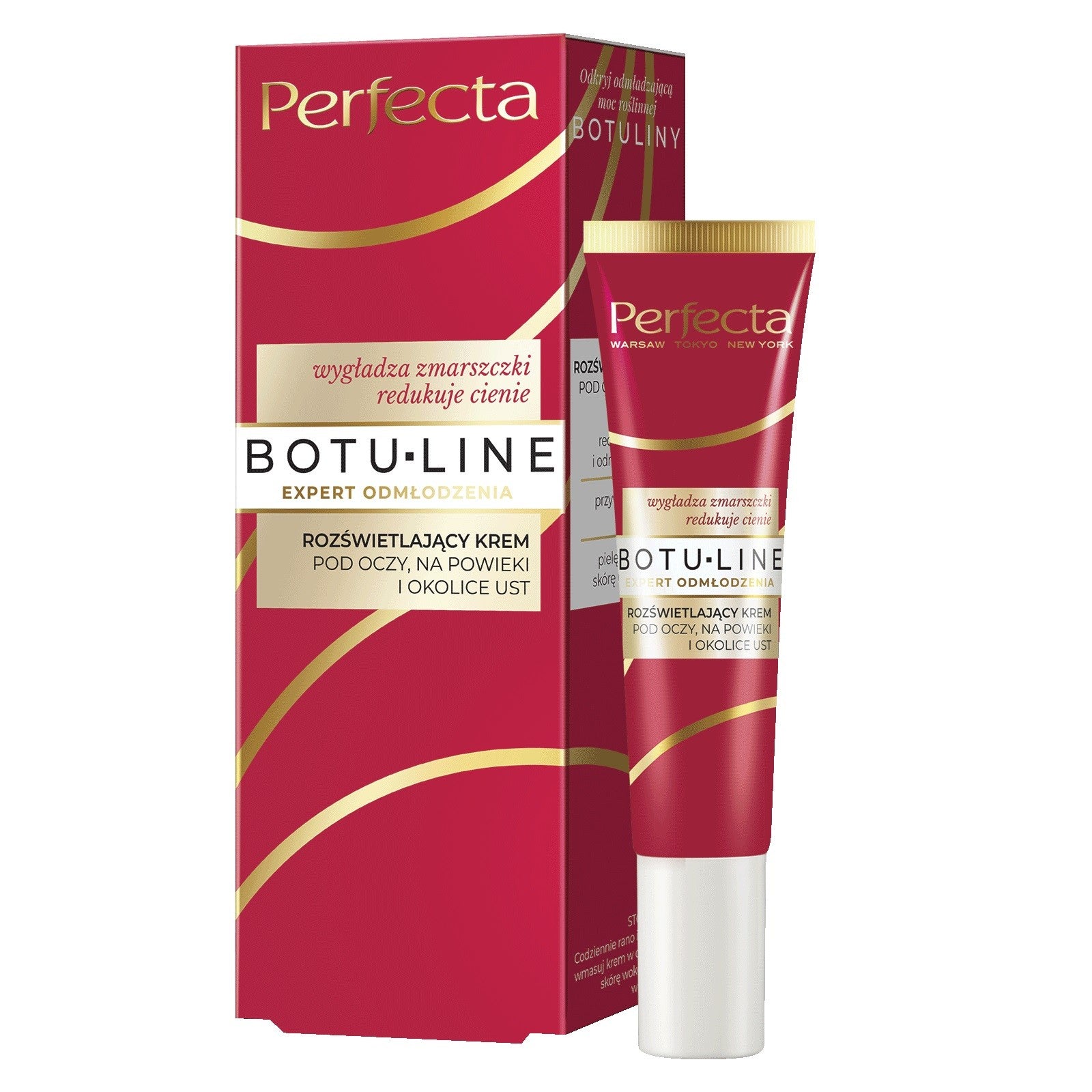 Perfecta Botu-Line Illuminating Eye Cream for eyelids and around the mouth 15ml | Vaistine1.lt | WestPharmacy.eu