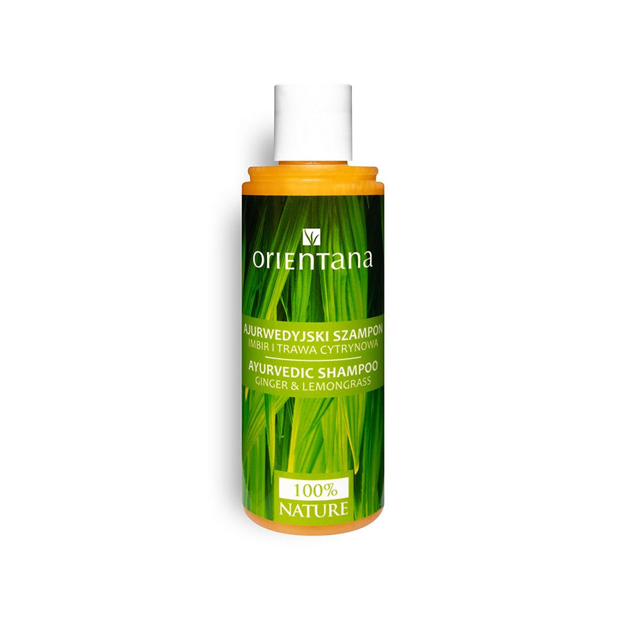 ORIENTANA Hair Shampoo ENERGY - Ginger and Lemongrass 210ml | Vaistine1.lt | WestPharmacy.eu