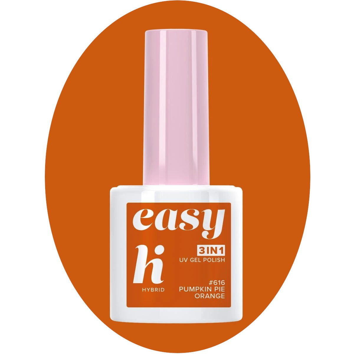 Hi Hybrid Lakier hybrydowy Easy 3w1 #616 Pumpkin Pie Orange 5ml | Vaistine1.lt | WestPharmacy.eu
