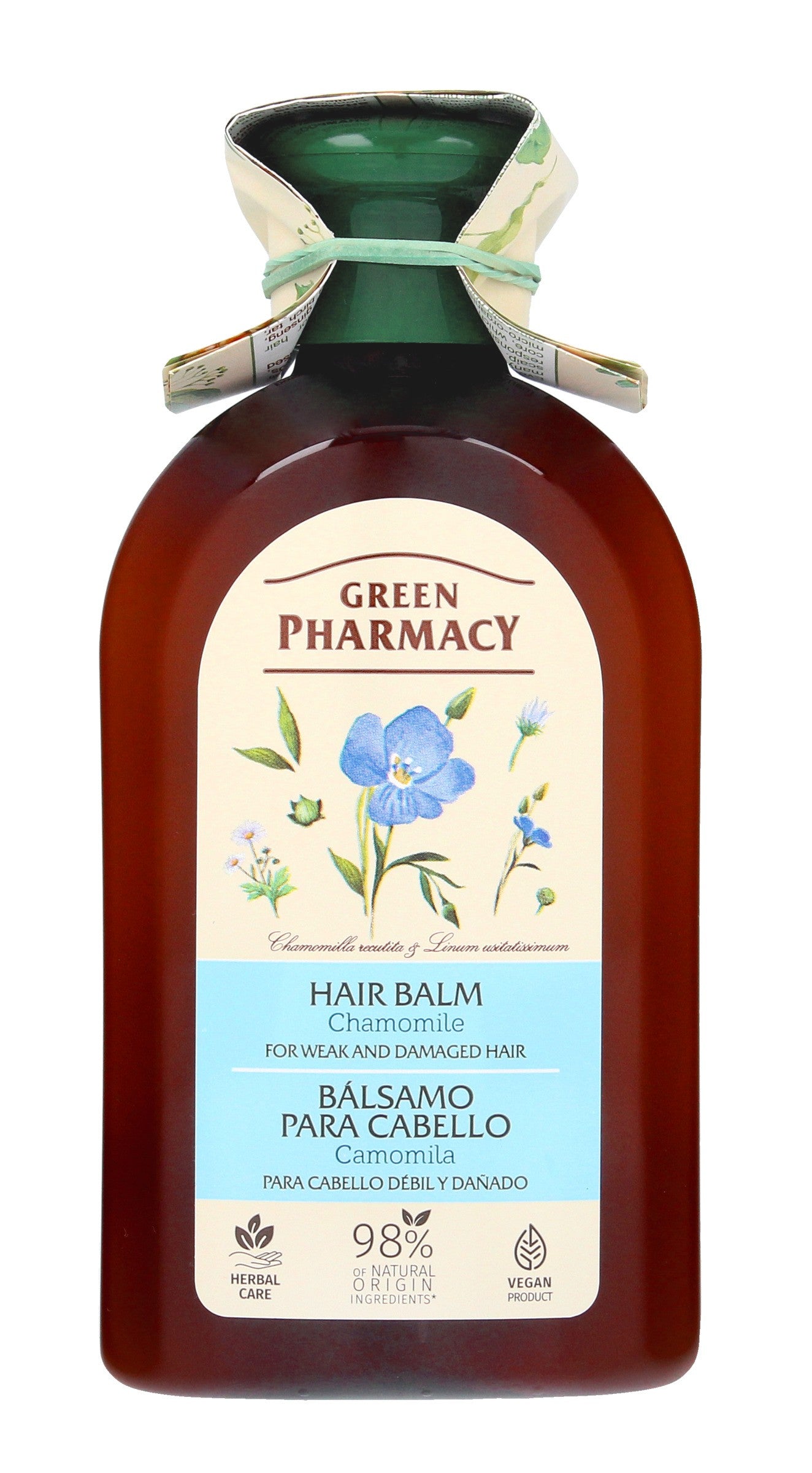 Green Pharmacy Balsam for damaged and weakened hair - Chamomile 300ml | Vaistine1.lt | WestPharmacy.eu