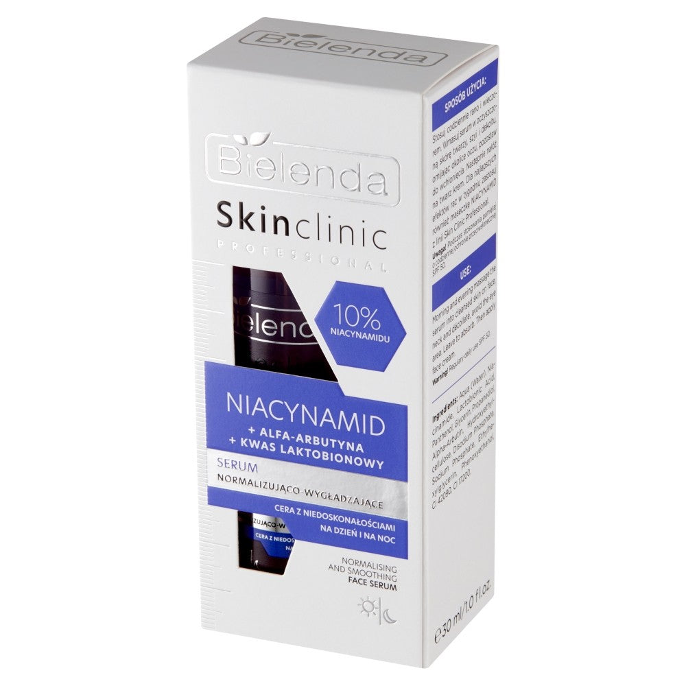 Bielenda Skin Clinic Professional Niacinamide Normalizing and smoothing serum for day and night 30ml | Vaistine1.lt | WestPharmacy.eu