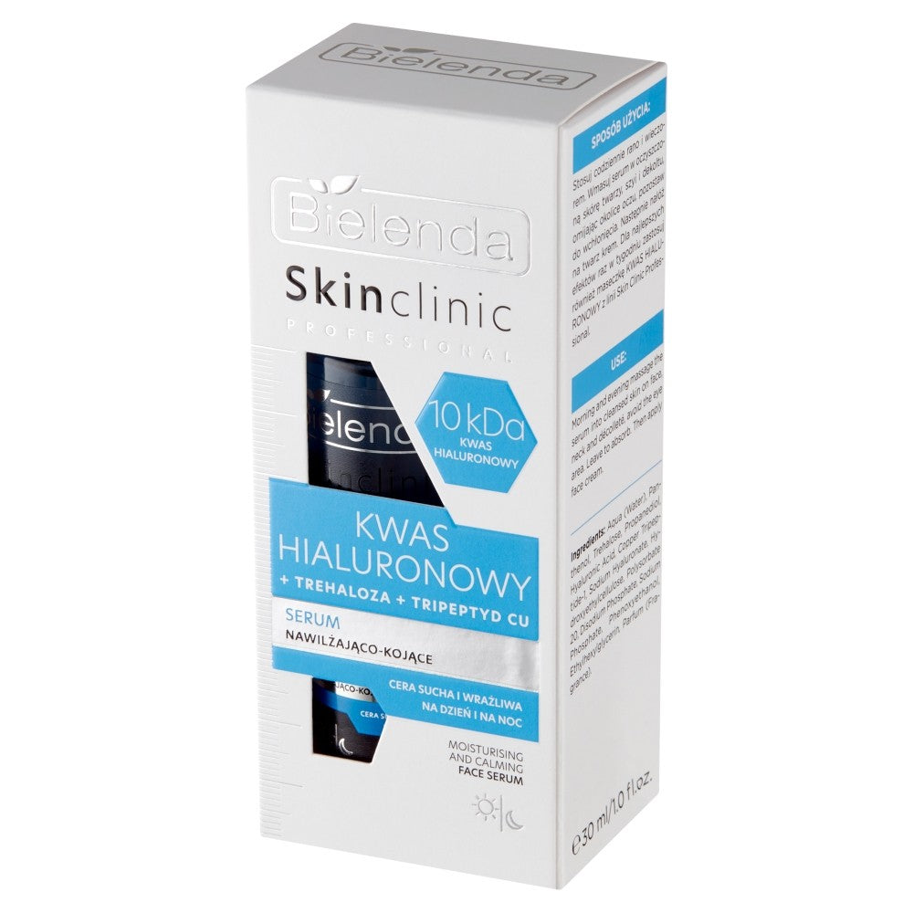 Bielenda Skin Clinic Professional Hyaluronic Acid Moisturizing and soothing serum for day and night 30ml | Vaistine1.lt | WestPharmacy.eu