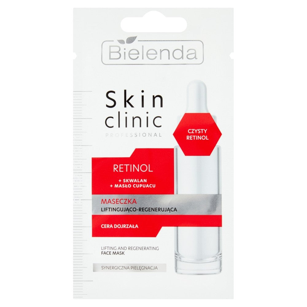 Bielenda Skin Clinic Professional Retinol Lifting and regenerating mask 8g | Vaistine1.lt | WestPharmacy.eu