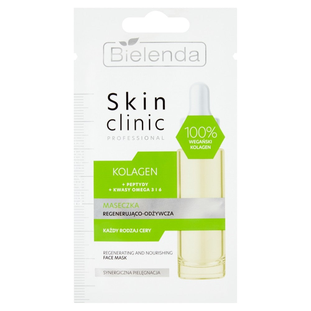 Bielenda Skin Clinic Professional Collagen Regenerating and nourishing mask 8g | Vaistine1.lt | WestPharmacy.eu