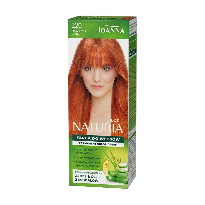 Joanna Naturia Color Hair Dye No. 220 - Fiery Spark 1op. | Vaistine1.lt | WestPharmacy.eu