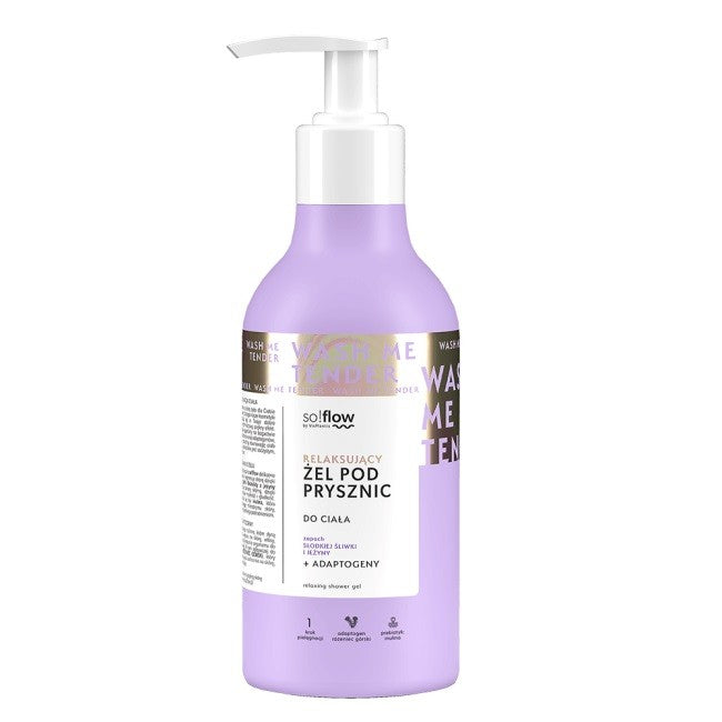 Vis Plantis So!Flow Relaxing Shower Gel - sweet plum and blackberry scent 400ml | Vaistine1.lt | WestPharmacy.eu