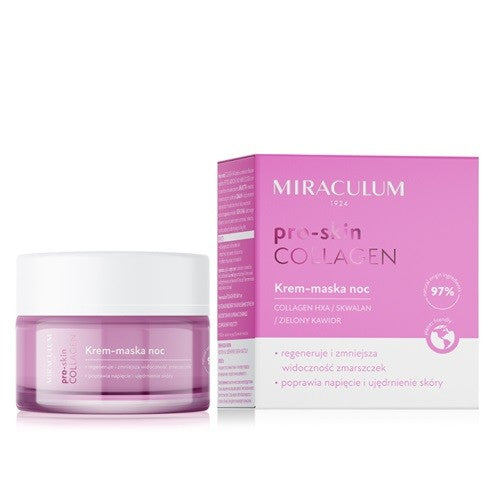 Miraculum Collagen Pro-Skin Night Face Cream-Mask 50ml | Vaistine1.lt | WestPharmacy.eu