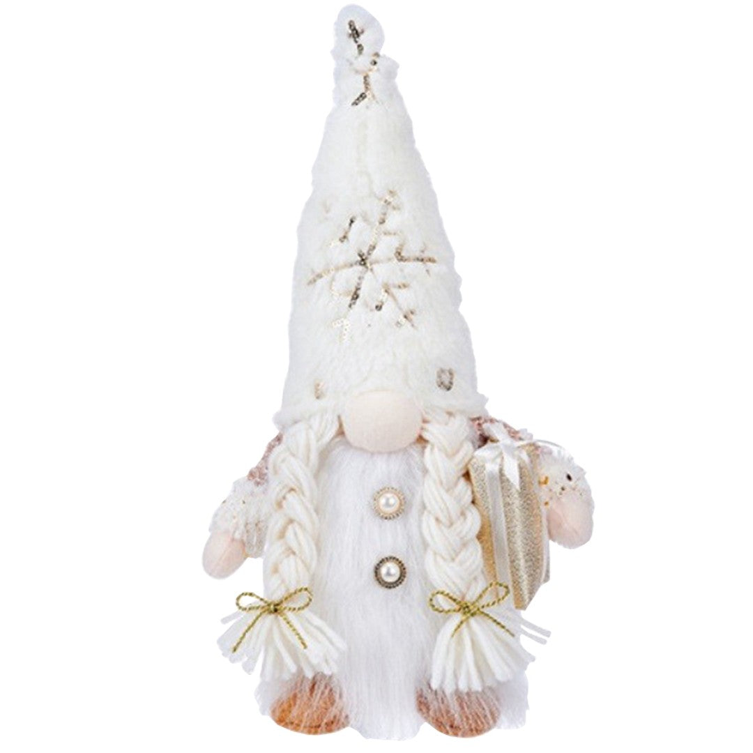 Christmas decoration - Glowing Gnome - cream 1 pc | Vaistine1.lt | WestPharmacy.eu