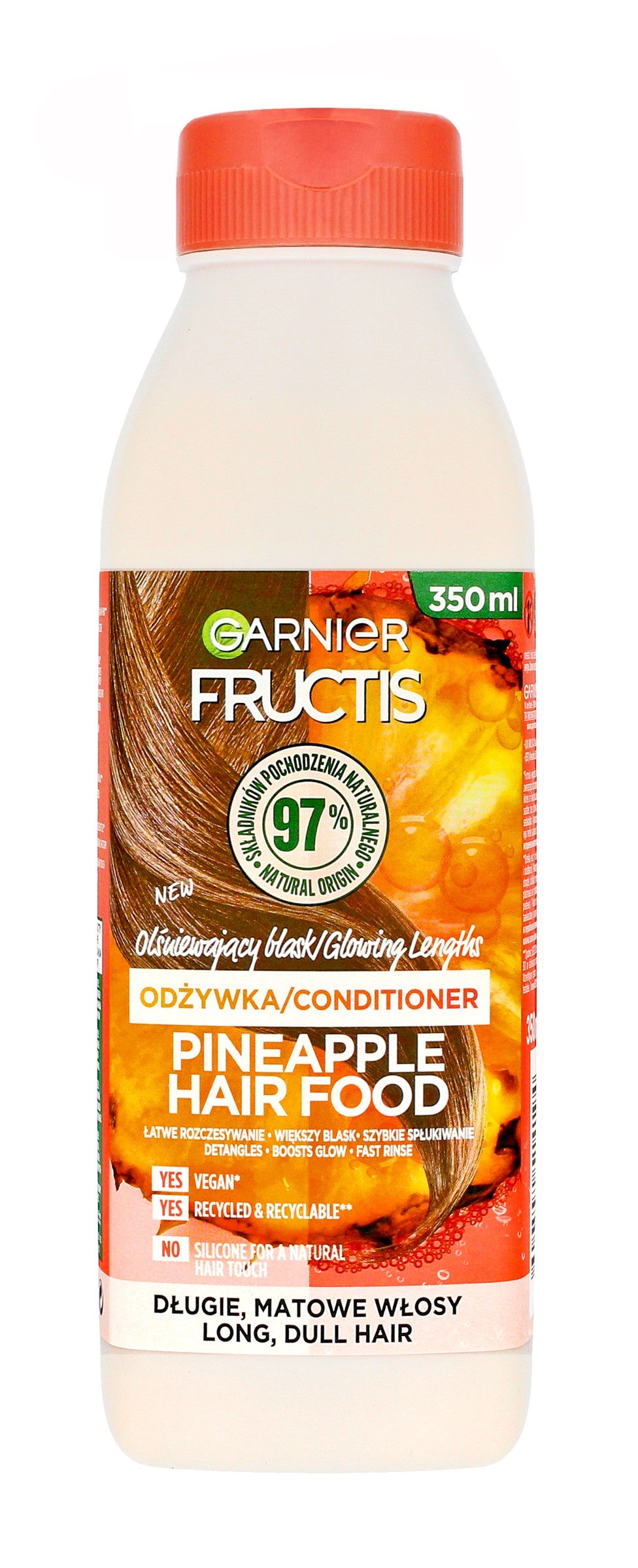 GAR FRUCTIS HAIR FOOD Conditioner 350ml Pineapple | Vaistine1.lt | WestPharmacy.eu