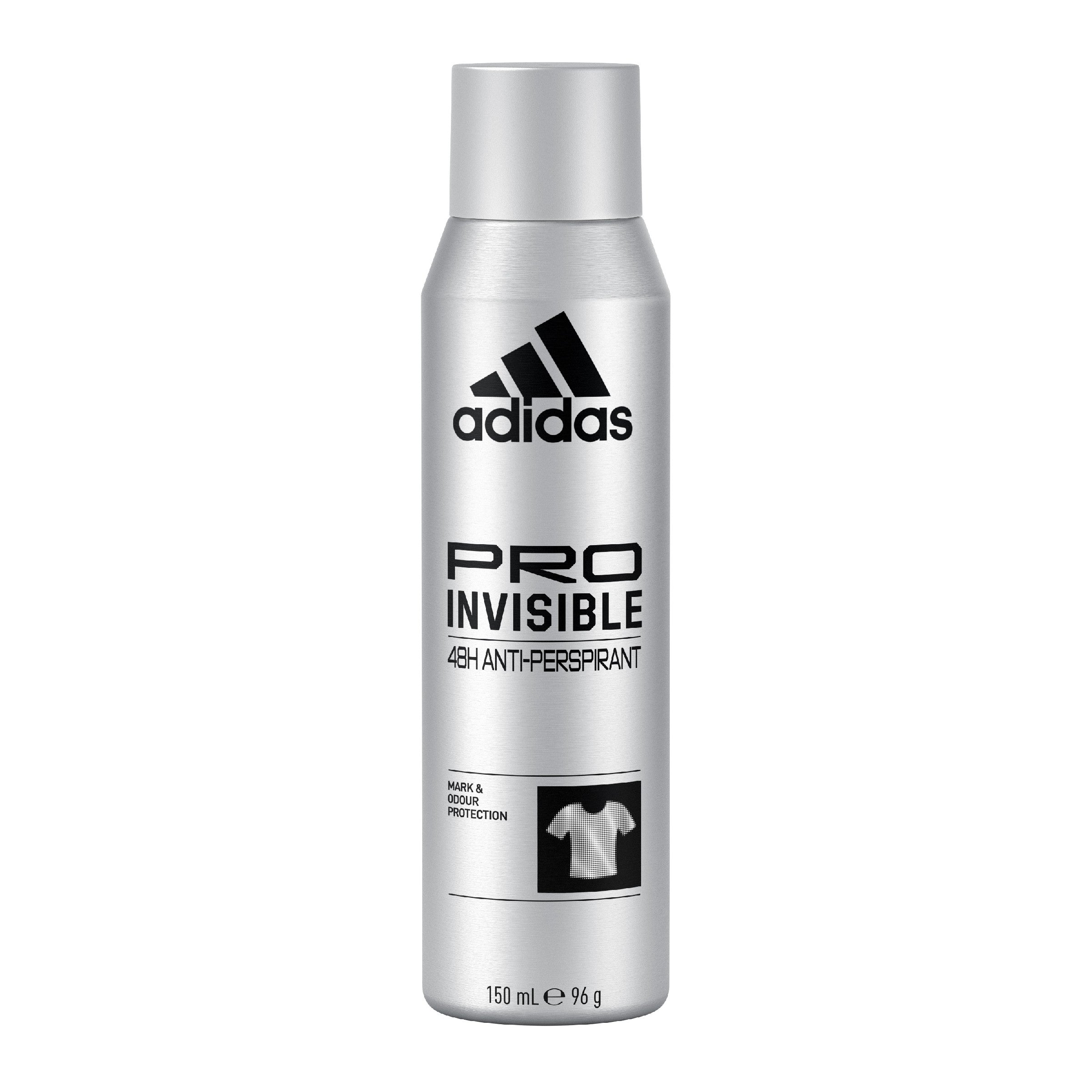 Adidas Pro Invisible Deodorant spray for men 150ml | Vaistine1.lt | WestPharmacy.eu