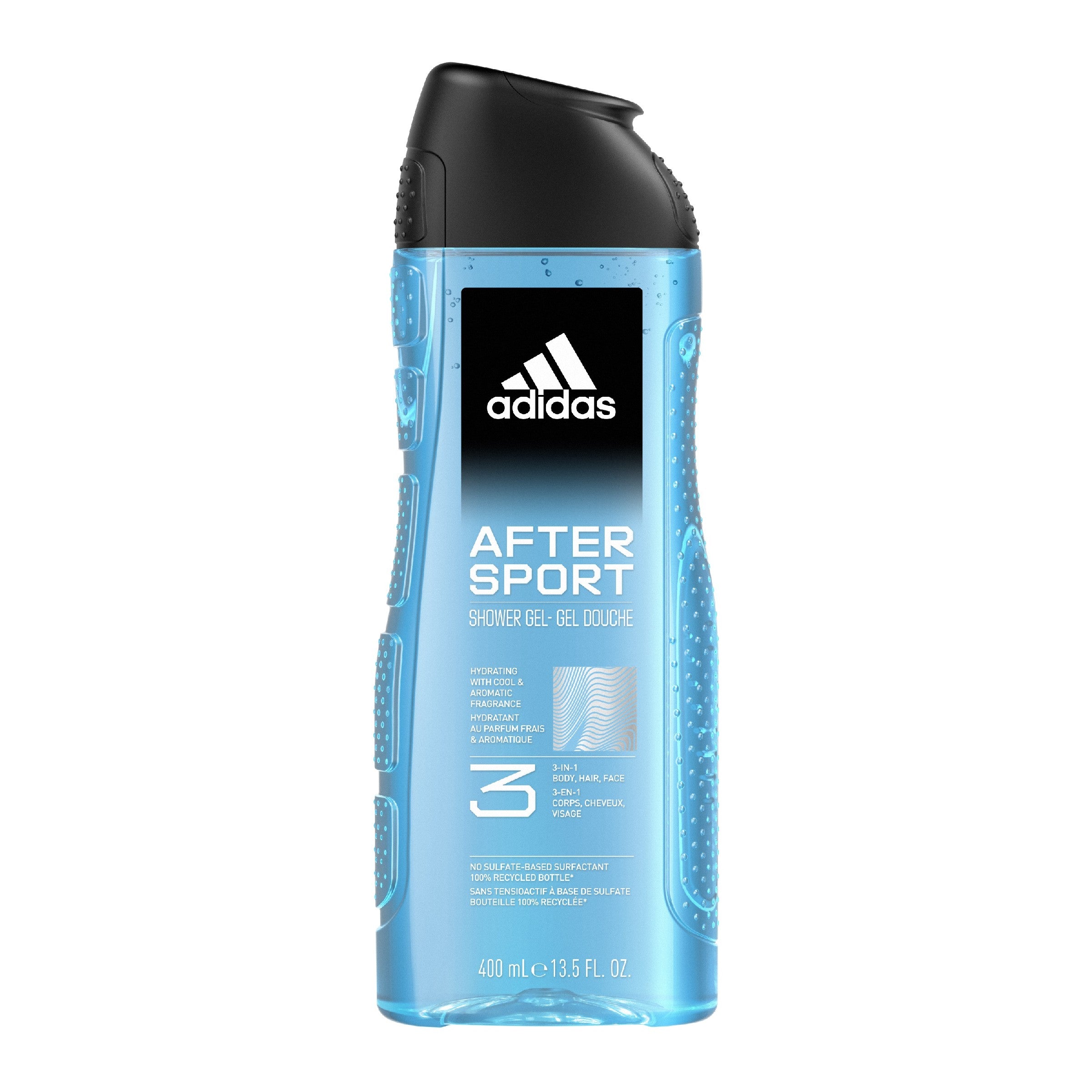 Adidas After Sport 3in1 Wash Gel for Men 400ml | Vaistine1.lt | WestPharmacy.eu
