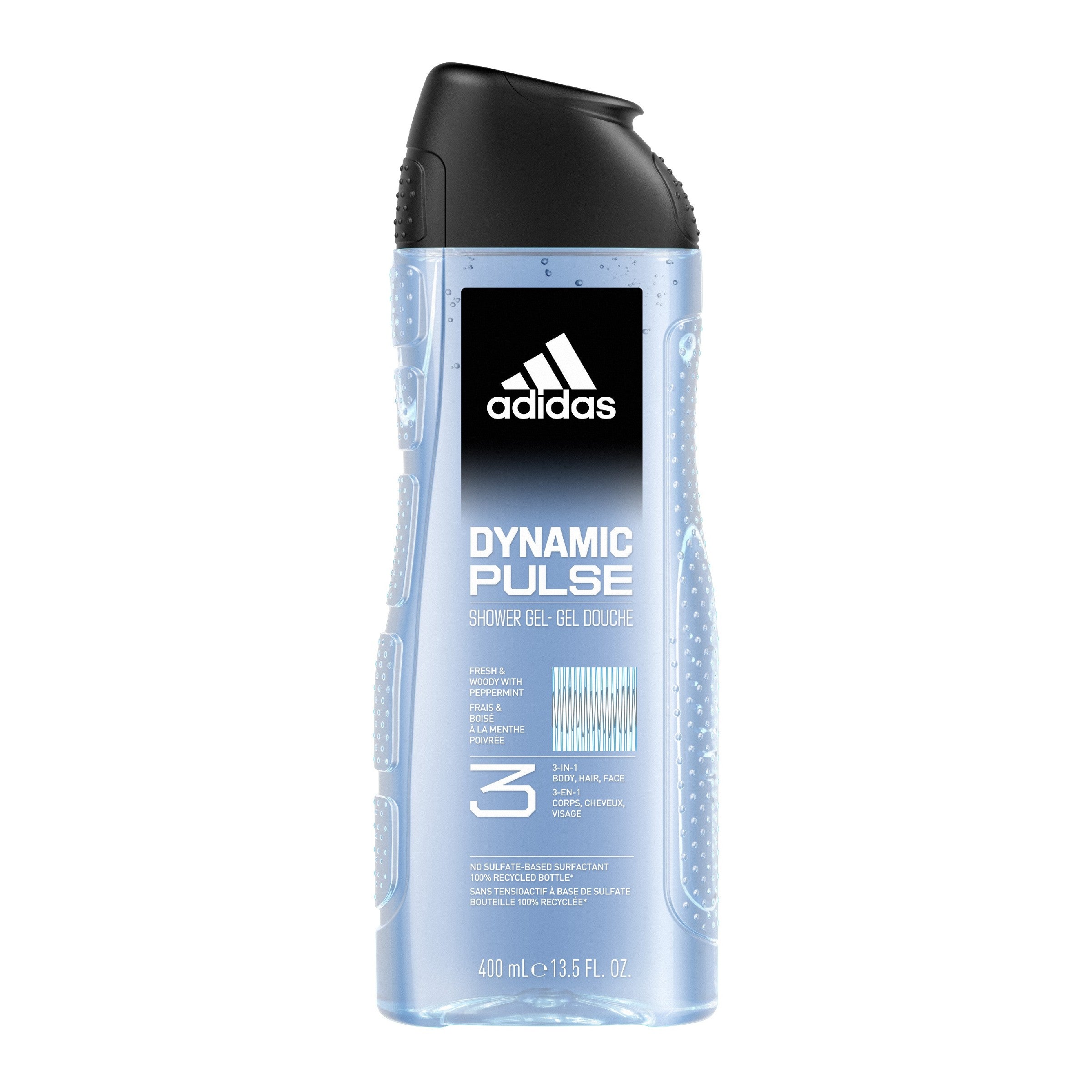 Adidas Dynamic Pulse 3-in-1 cleansing gel for men 400ml | Vaistine1.lt | WestPharmacy.eu
