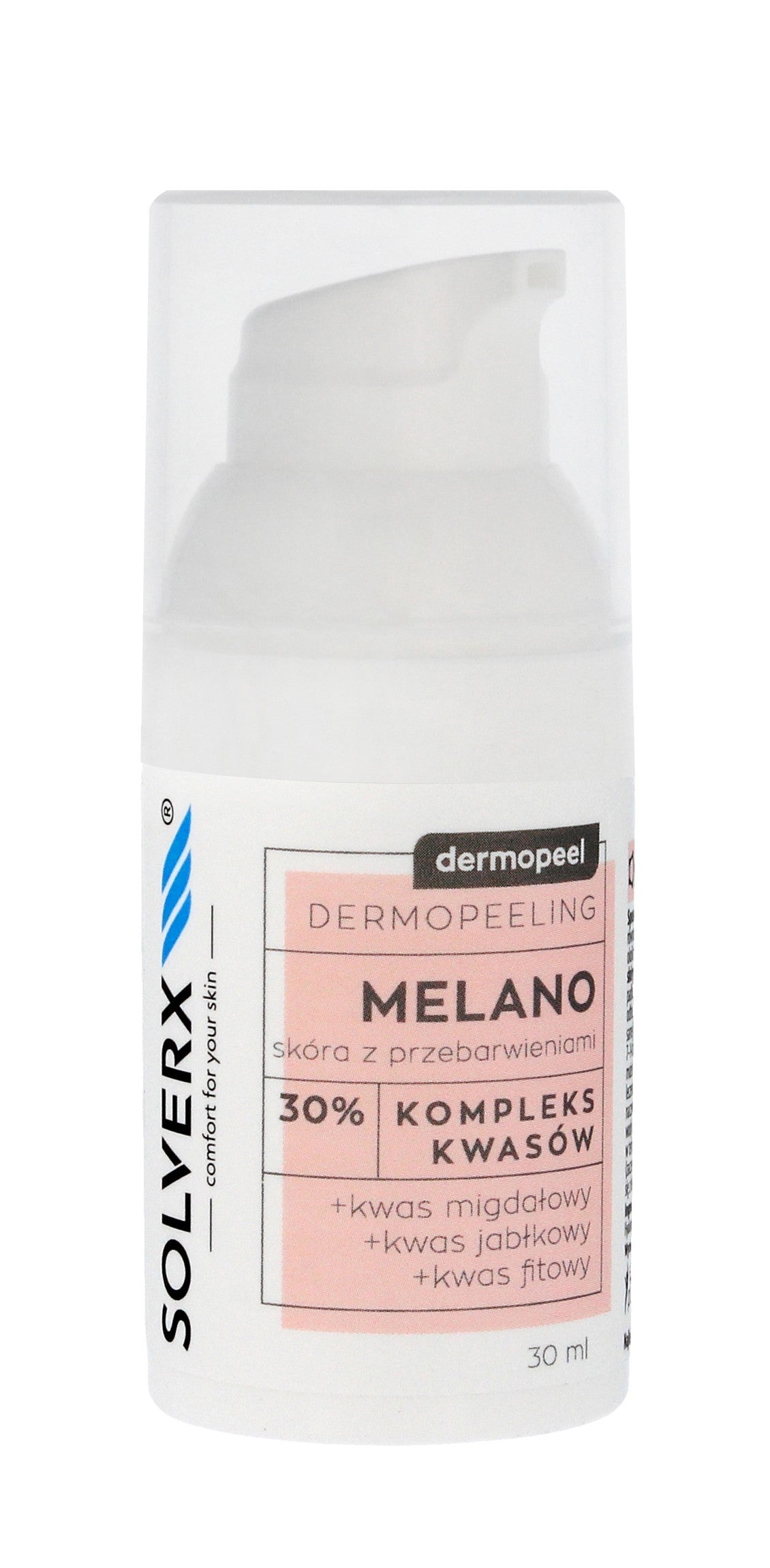 SOLVERX DERMOPEEL peeling 30% mandelic acid 30ml | Vaistine1.lt | WestPharmacy.eu