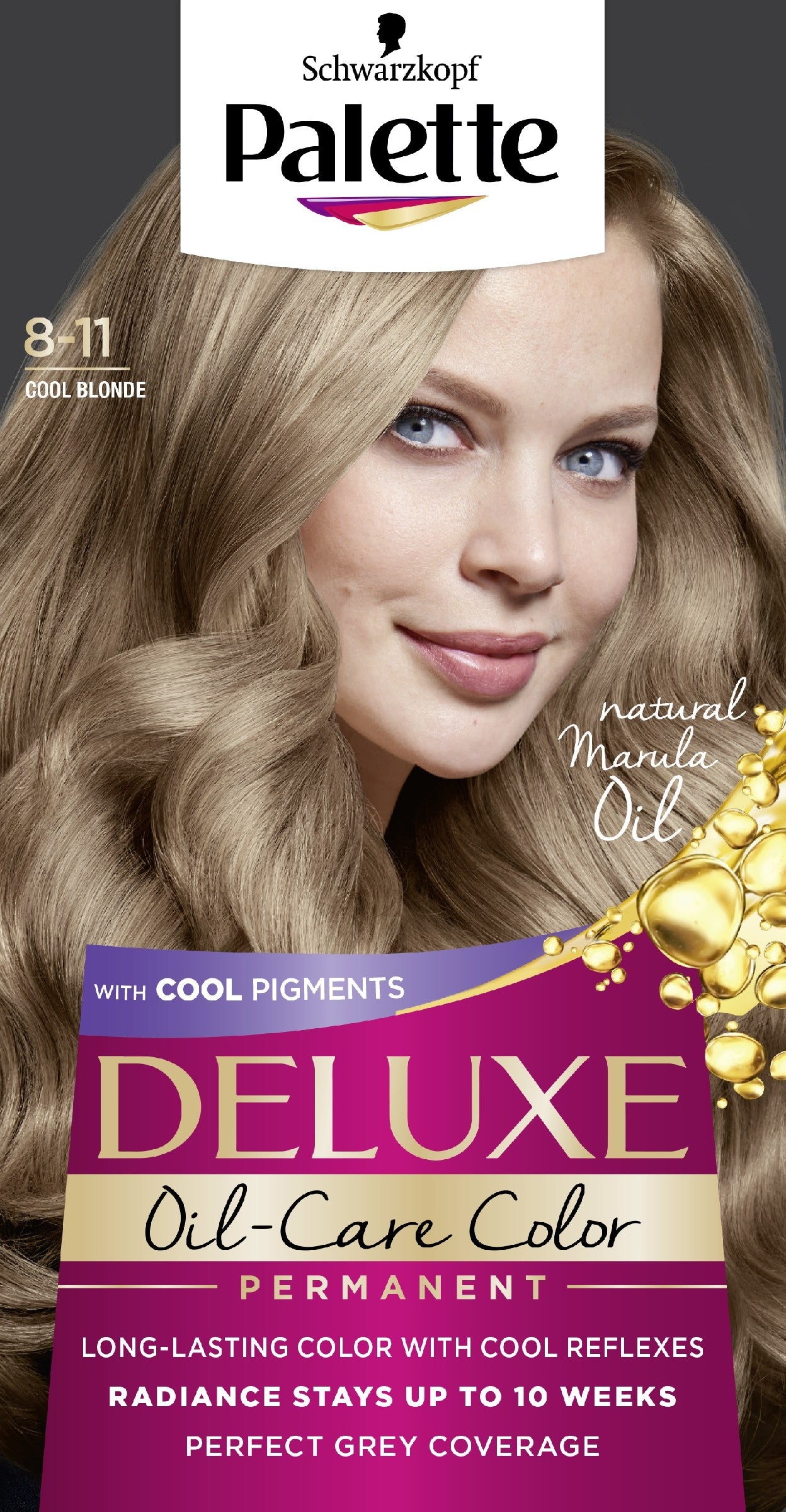 Palette Deluxe Permanent Hair Color No. 8-11 Cool Blond 1op. | Vaistine1.lt | WestPharmacy.eu