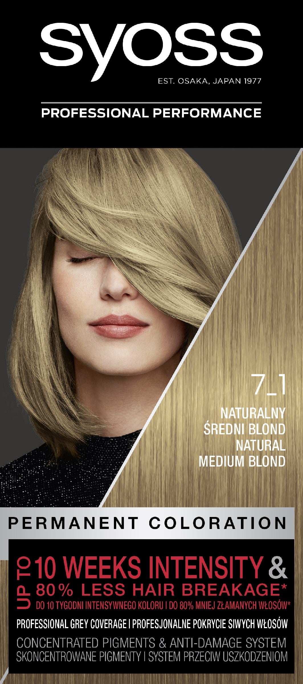 Schwarzkopf Syoss Hair Color No. 7_1 Natural Medium Blonde 1op. | Vaistine1.lt | WestPharmacy.eu