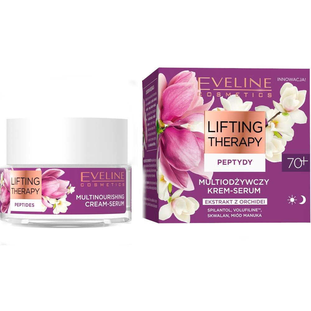 Eveline Lifting Therapy Peptides 70+ Multinutritional Day and Night Cream-Serum 50ml | Vaistine1.lt | WestPharmacy.eu