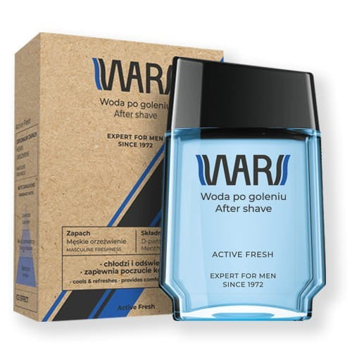 WARS WATER AFTER SHAVING 90ML ACTIVE FRESH | Vaistine1.lt | WestPharmacy.eu