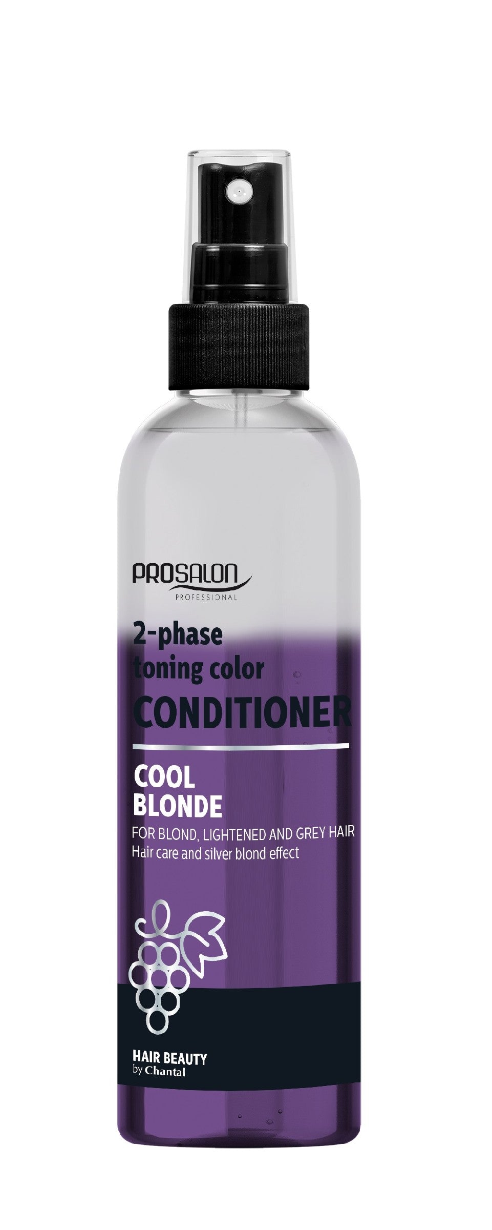 CHANTAL ProSalon Cool Blonde Two-Phase Toning Conditioner for blonde, lightened, and gray hair 200ml | Vaistine1.lt | WestPharmacy.eu