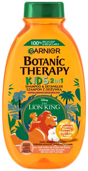 Garnier Botanic Therapy Kids 2-in-1 Shampoo with Conditioner - Lion King 250ml | Vaistine1.lt | WestPharmacy.eu