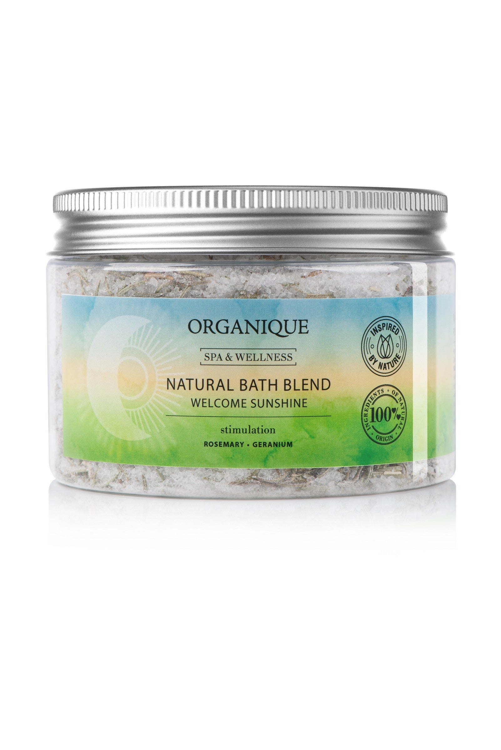 ORGANIQUE Spa & Wellness Natural Bath Salt Blend Welcome Sunshine 450g | Vaistine1.lt | WestPharmacy.eu