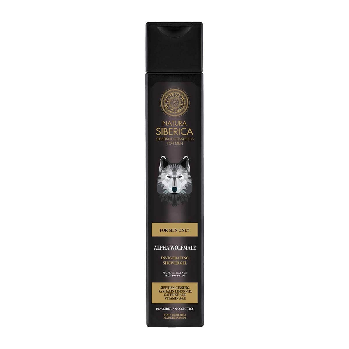 Natura Siberica Men Refreshing Shower Gel Alpha Wolfmale for men 250ml | Vaistine1.lt | WestPharmacy.eu
