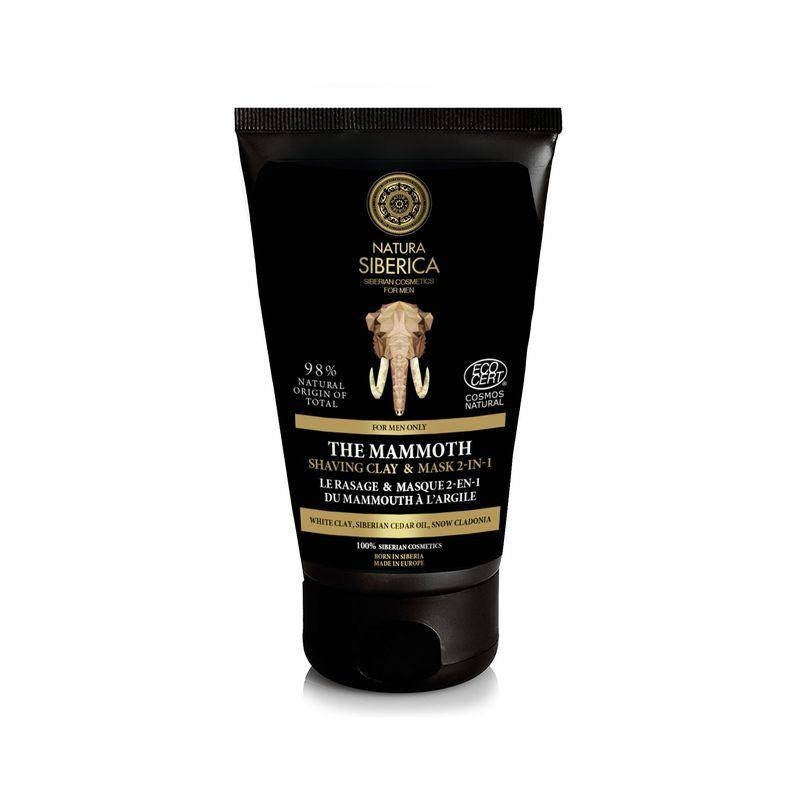 Natura Siberica Men Shaving Foam-Mask 2in1 The Mammoth for men 150ml | Vaistine1.lt | WestPharmacy.eu