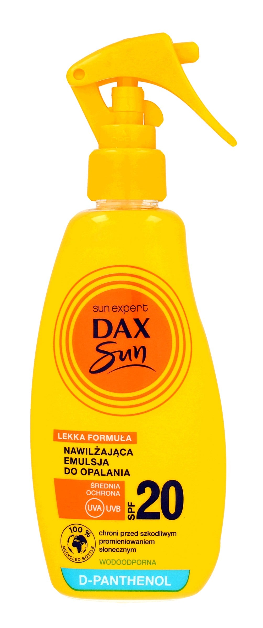 DAX OP SPF20 spray tanning emulsion | Vaistine1.lt | WestPharmacy.eu