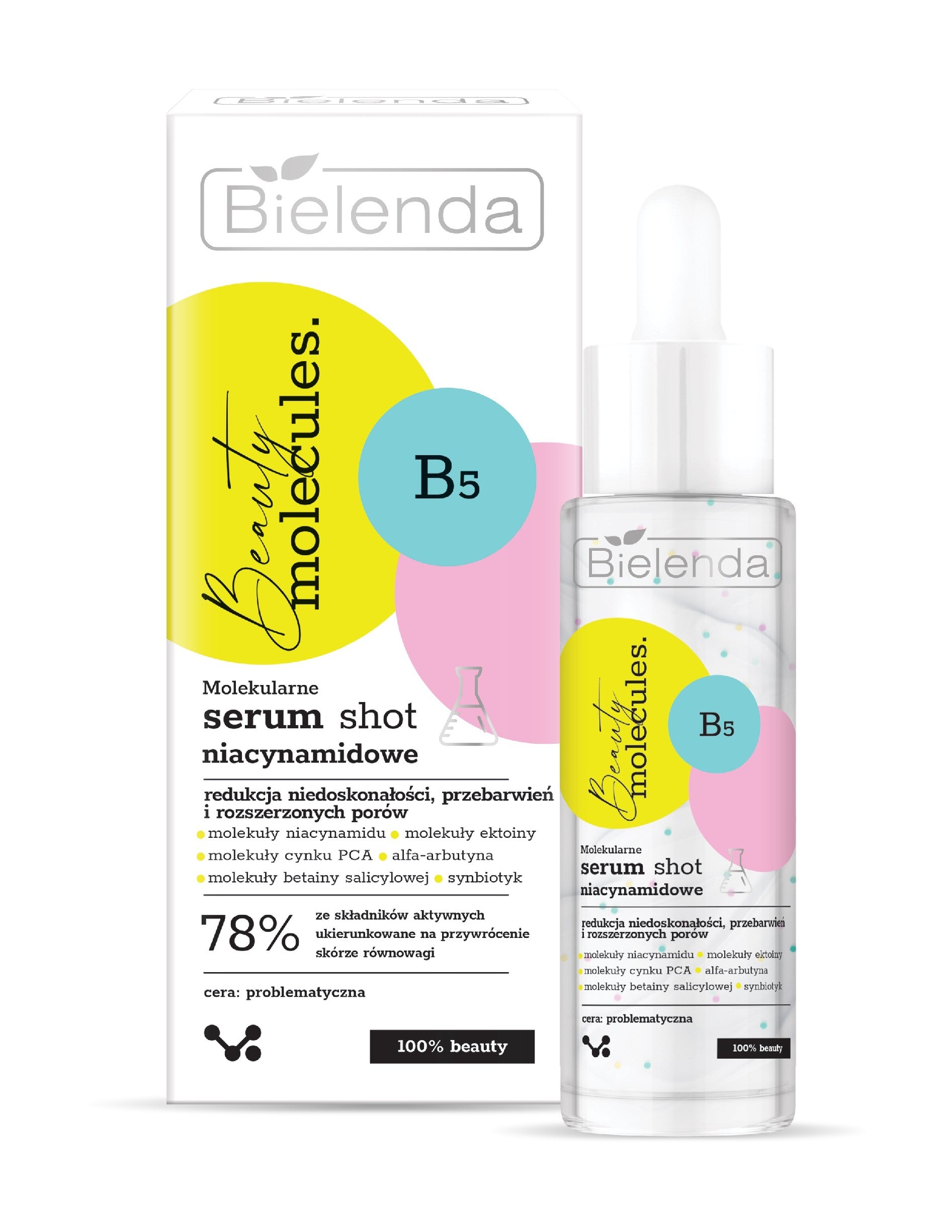 Bielenda Beauty Molecules.Molecular Serum Shot niacinamide - for problematic skin 30ml | Vaistine1.lt | WestPharmacy.eu
