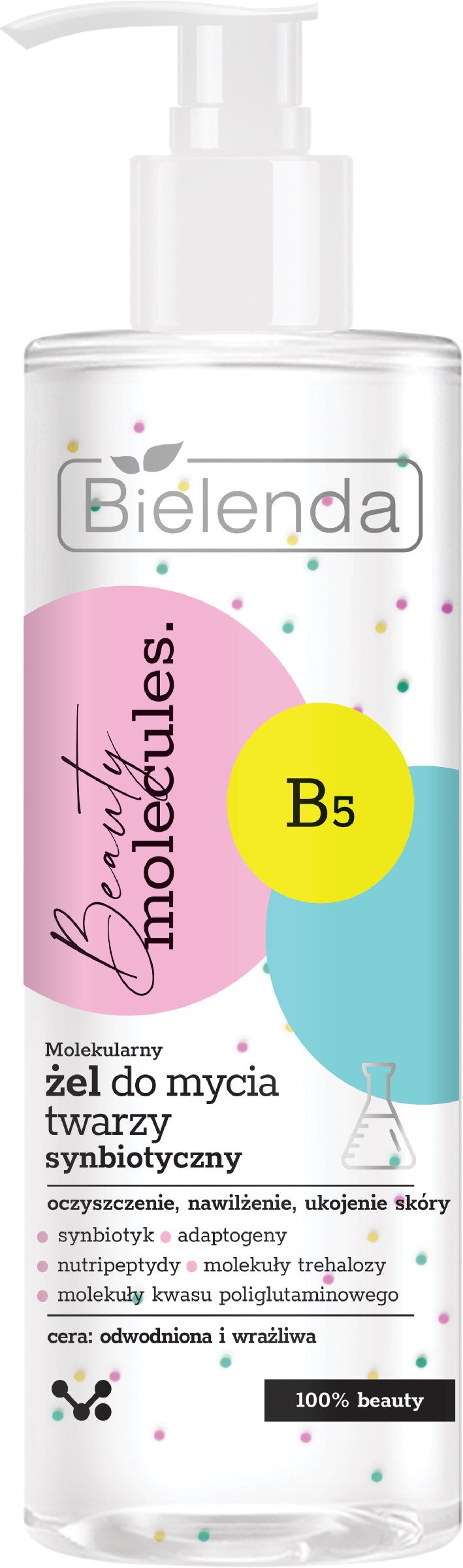 Bielenda Beauty Molecules. Molecular Face Wash Gel - for dehydrated and sensitive skin 195g | Vaistine1.lt | WestPharmacy.eu