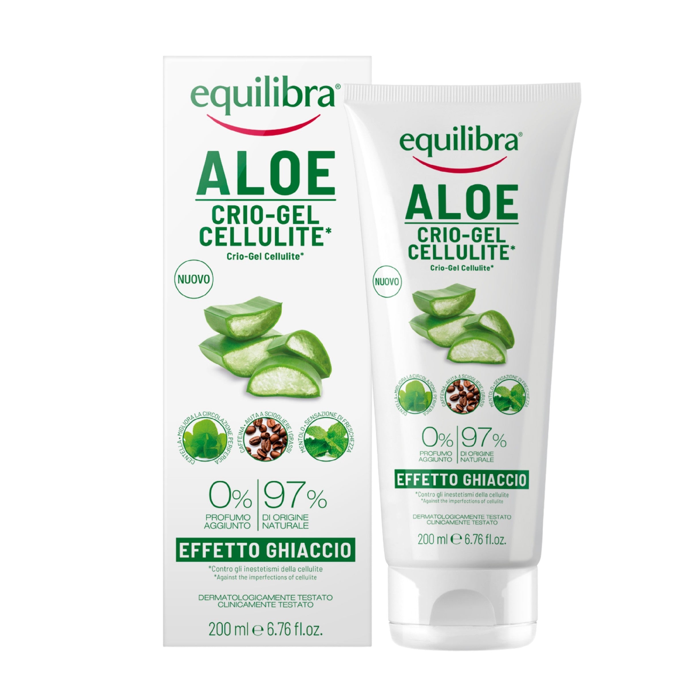Equilibra Aloe Cooling Anti-cellulite Gel 200ml | Vaistine1.lt | WestPharmacy.eu
