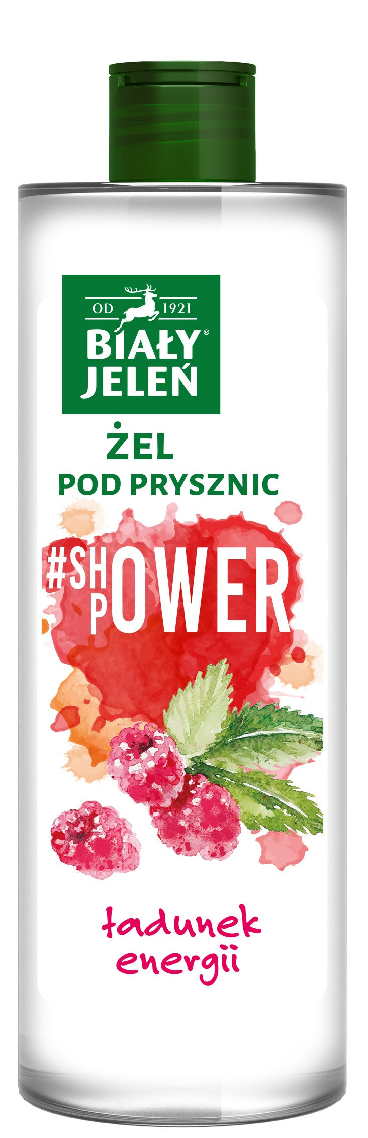 White Deer #Shower Power Energizing Shower Gel - Raspberry 400ml | Vaistine1.lt | WestPharmacy.eu