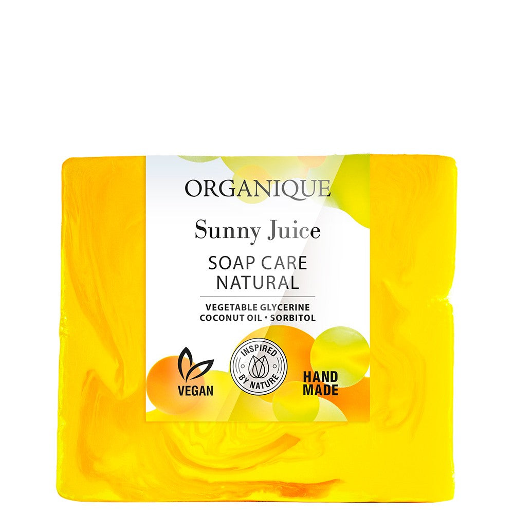 ORGANIQUE Naturally caring soap Sunny Juice 100g | Vaistine1.lt | WestPharmacy.eu